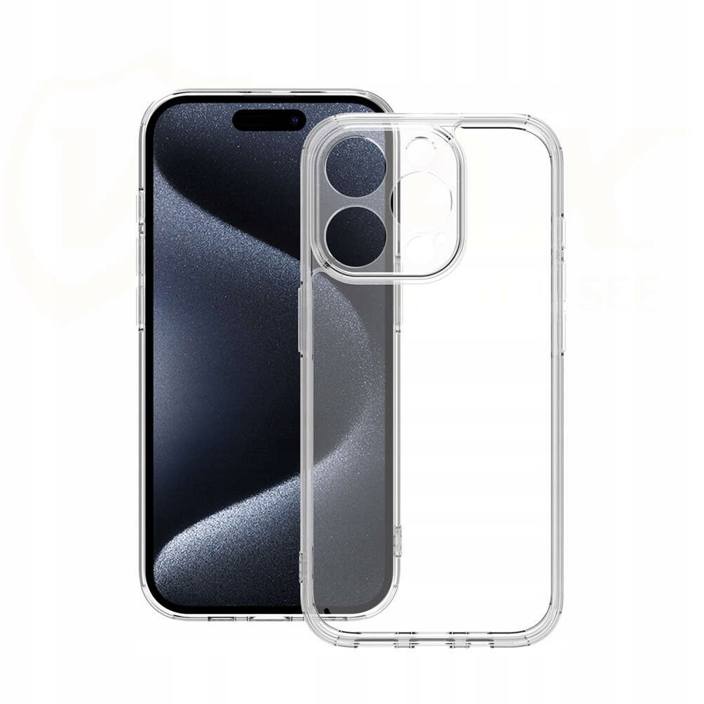 VMax Acrylic Anti-Drop Tok iPhone 15 Pro - Átlátszó (GSM177033)
