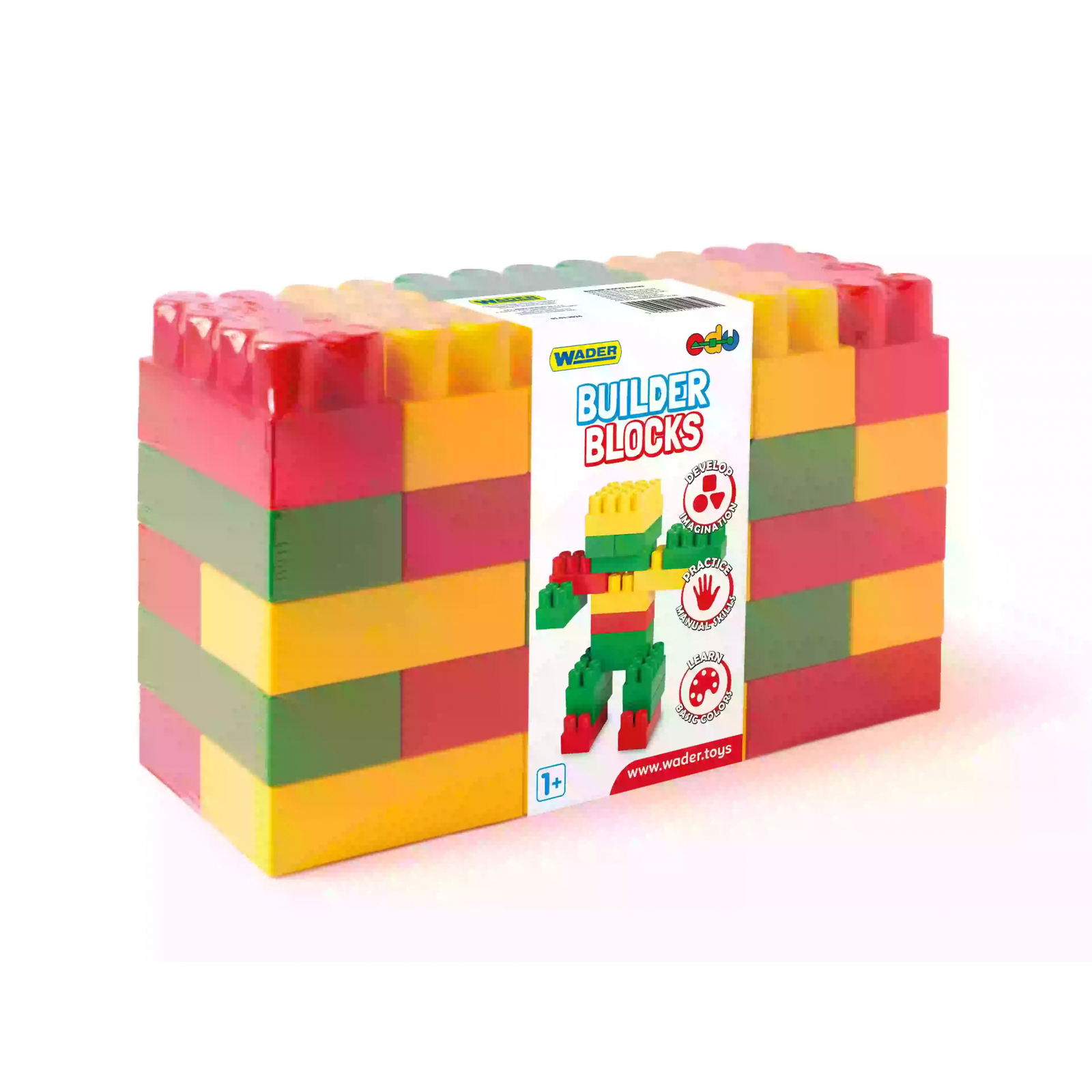 Wader Építőkockák 30 darabos építő készéet (41585)