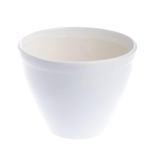 FLOWERPOT AGAVA 4-5001 WHITE D26.5