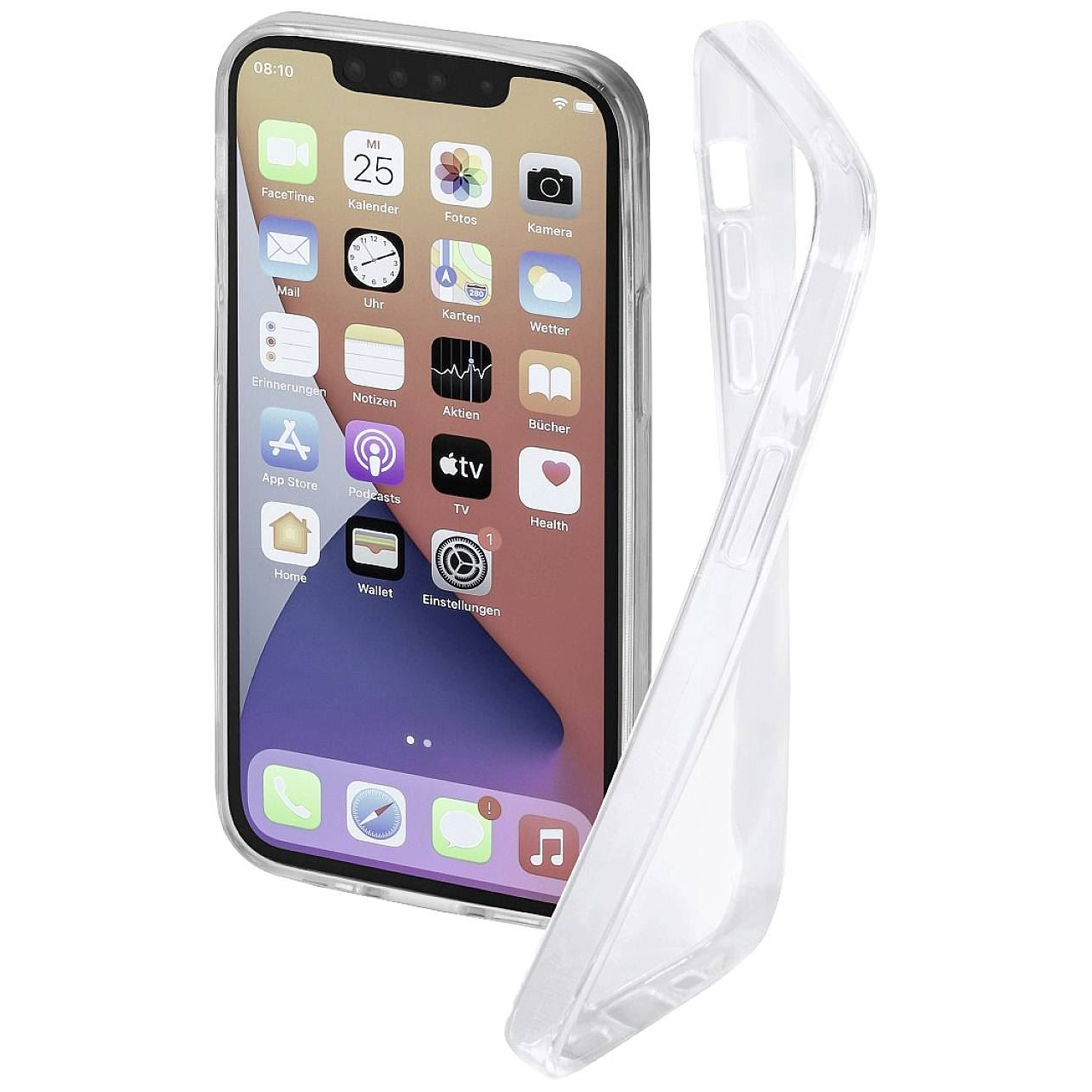 Hama Crystal Clear Cover Apple iPhone 13 Pro Max hátlap tok átlátszó (00196981) (HA00196981)