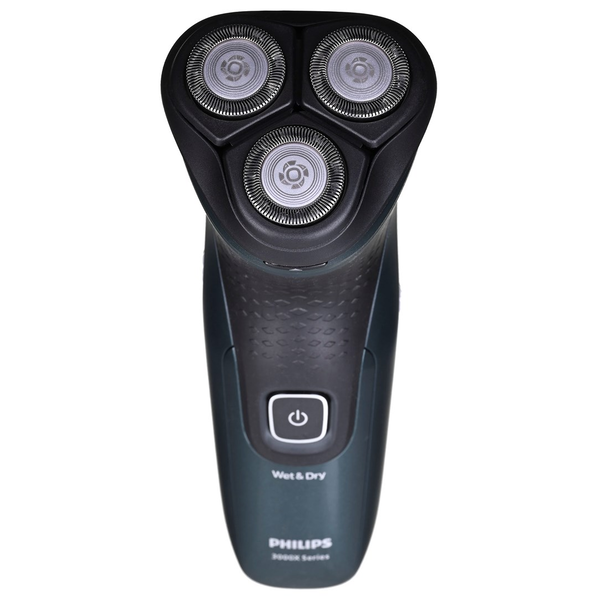 Philips X3052/00 férfi borotva Rotációs/forgófejes borotva Vágó Fekete, Zöld