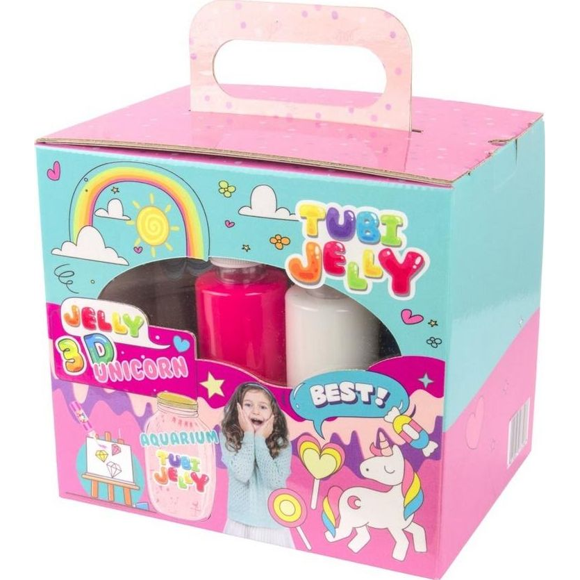 Tubi Zselés Készlet 6 Színű Kis Akvárium Egyszarvú (GXP-725185)