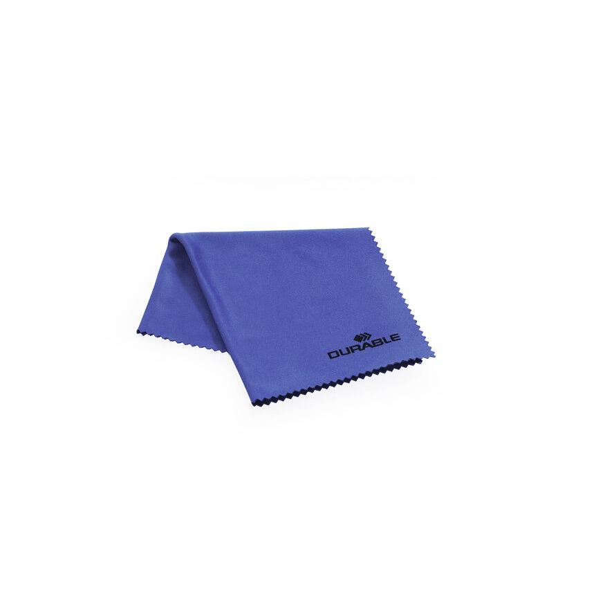 DURABLE TECHCLEAN CLOTH Mikrofasertuch 200x200mm blau (579406) (579406)