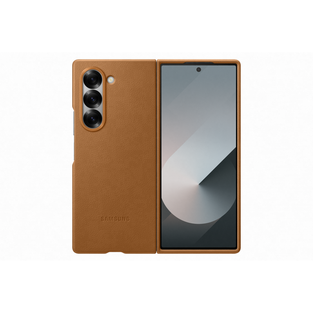 Samsung Fold 6 bőr tok, Barna (OSAM-EF-VF956PAEG)