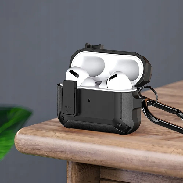 Pouzdro DUX DUCIS ochranné pouzdro pro sluchátka Apple AirPods 3, černé