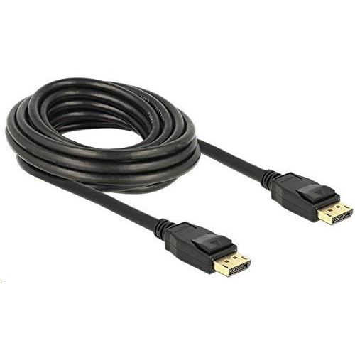 DeLock 83808 Displayport 1.2 apa -> Displayport apa kábel 5m fekete (83808)