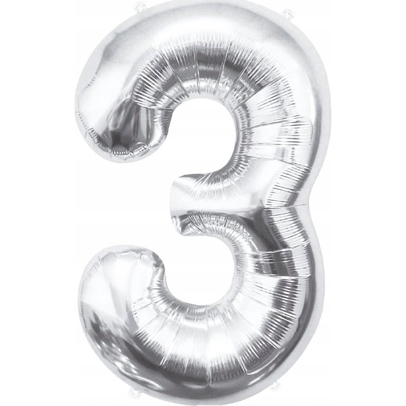 Fólia Lufi - 85 cm, 3-as, Ezüst (BC-HSR3)