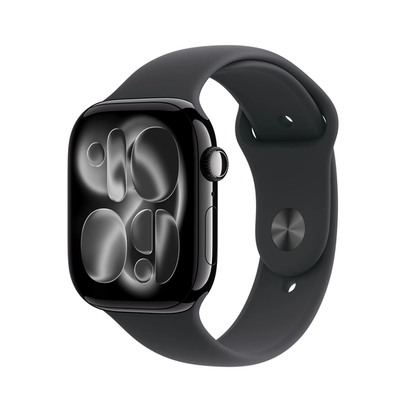 Apple Watch Series 11 GPS + Cellular 42mm kozmoszfekete alumínium sportszíjjal