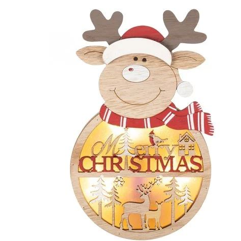 Somogyi KLW 21 R fa ablak-, ajtódísz, rénszarvas (KLW 21 R)