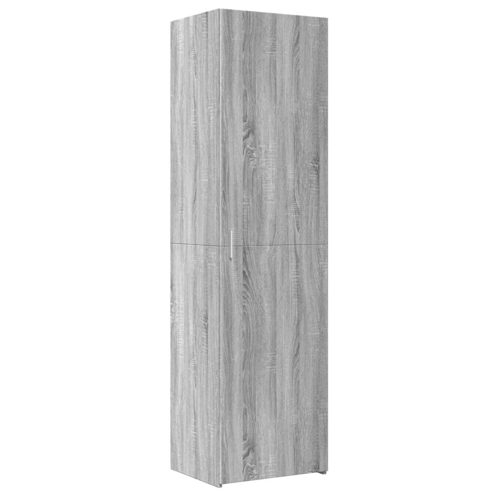 szürke sonoma szerelt fa magasszekrény 50x42,5x185 cm (3281418)