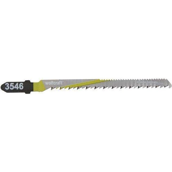 Fűrészlap szúrófűrészhez HCS (fához/műanyaghoz), vágó hossz: 75 mm, 2 db, Wolfcraft 3546000