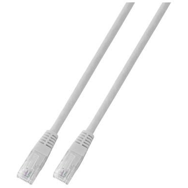 EFB RJ45 Patchkabel U/UTP, Cat.6, PVC, CCA, 5m, weiß