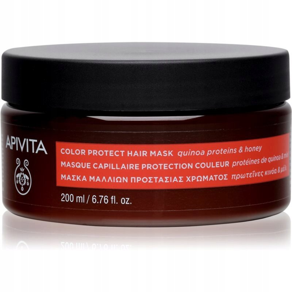 Mascarilla Selladora Del Color Color Seal Con Quinoa Y Miel Apivita 200ml