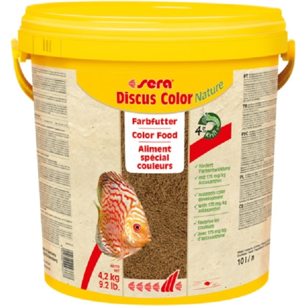 SERA 104971 Discus granules Akvárium haltáp haleledel 10000ml (4.2kg) (104971)