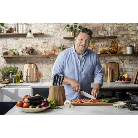 Tefal Jamie Oliver K26809 køkken skærebræt Rektangulær Træ