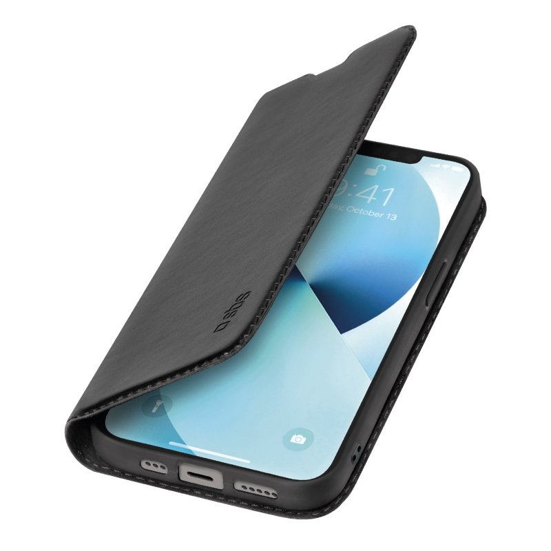 SBS iPhone 14 Flip Tok - Fekete (TEBKLITEIP1461K)