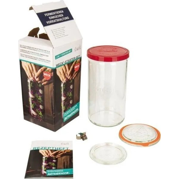 WECK 121462 Fermentáló Erjesztő Üveg kezdő készlet 1590ml (121462)