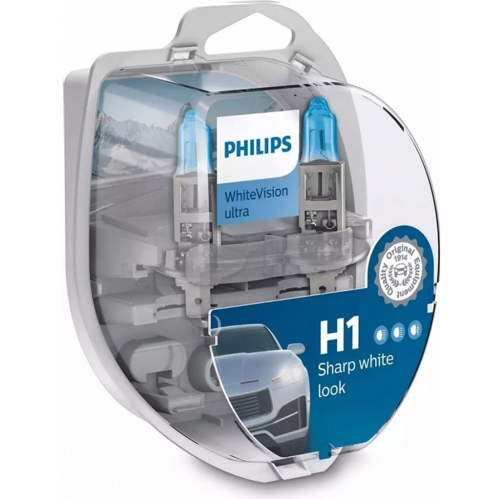 PHILIPS H1 WhiteVision Ultra 2 db (Phil-12258WVUSM)