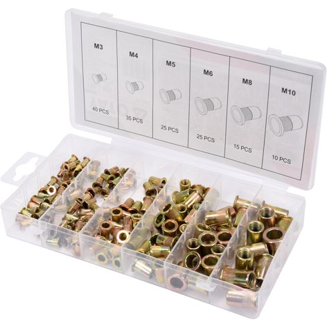 Yato Acél Szegecsanya Készlet 150 db (YT-36481)