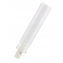 Osram DULUX D matt búra/7W/700lm/4000K/G24d-2 egy végén fejelt LED cső