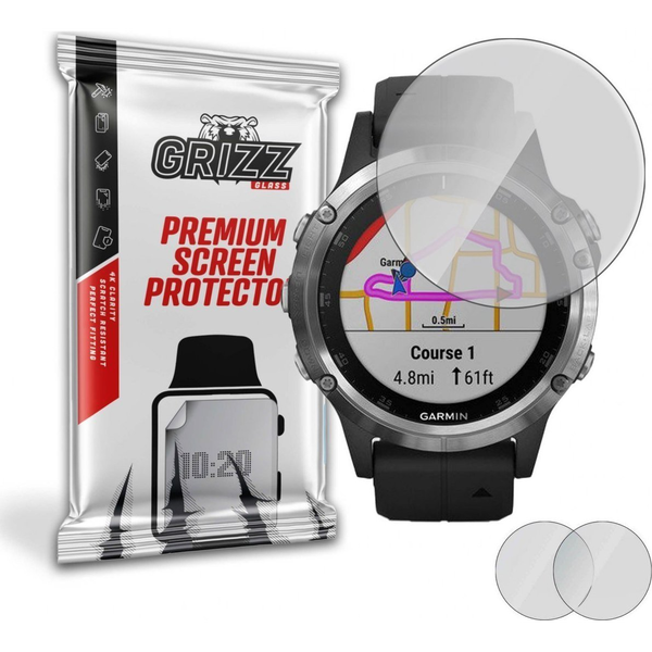  GrizzGlass Folia matowa Grizz Garmin Fenix 5 Plus