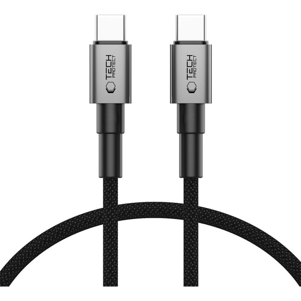 Kabel Tech-protect USB typ C - USB typ C 0,5 m šedý