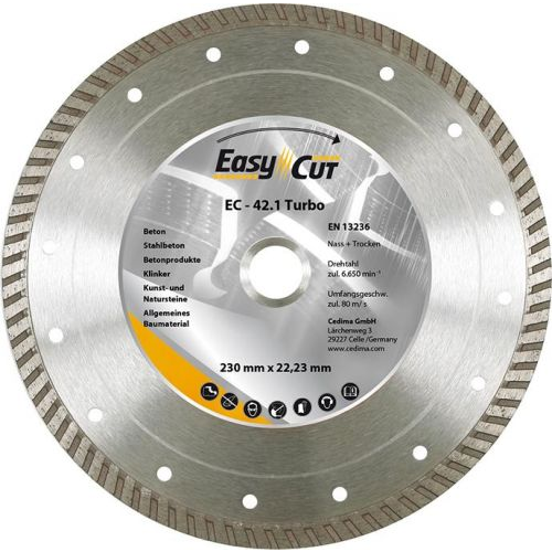 EC-42.1 gyémánt vágótárcsa, 125x2,2x10x22,23 mm