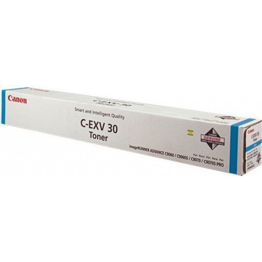 Canon C9060 9070 Pro, C-EXV30 Toner, Cyan tonercartridge 1 stuk(s) Origineel Cyaan