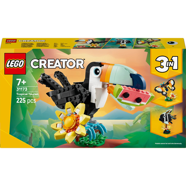 LEGO® Creator 3-in-1 Vadállatok: Trópusi tukán 31173