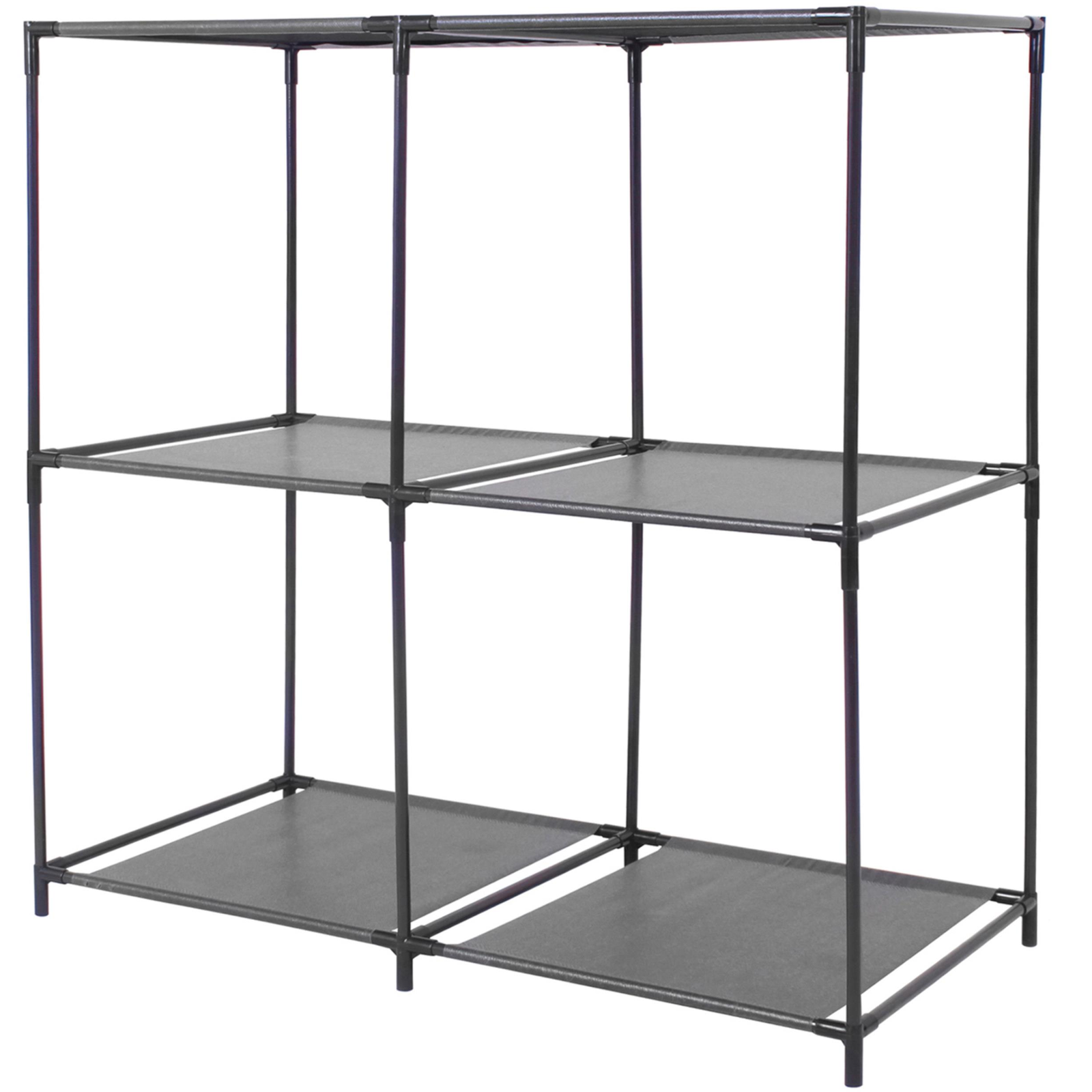 DOCHTMANN Kallax tároló állvány dobozok számára, 68,5×34,5×70 cm, 4 polcos (400143)