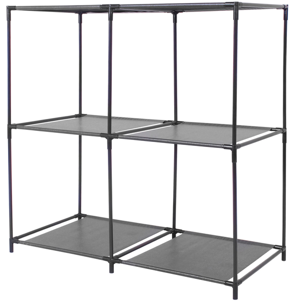 DOCHTMANN Kallax tároló állvány dobozok számára, 68,5×34,5×70 cm, 4 polcos