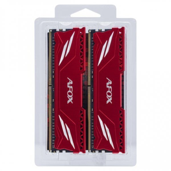 AFOX 32GB DDR4 3200MHz Dual Channel Gaming Red memória