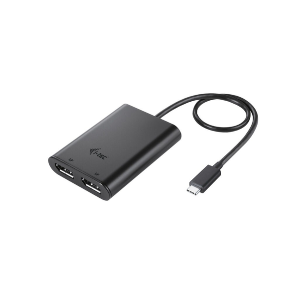 i-tec C31DUAL4K60HDMI USB grafische adapter 7680 x 4320 Pixels Zwart
