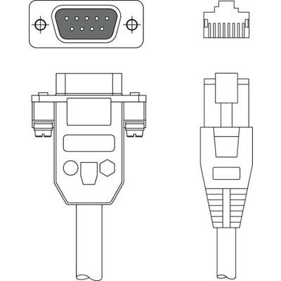Leuze Electronic 50120436 Összekötő vezeték 1 db (50120436)