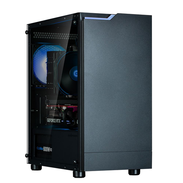 Zalman T4 Plus táp nélküli ház fekete