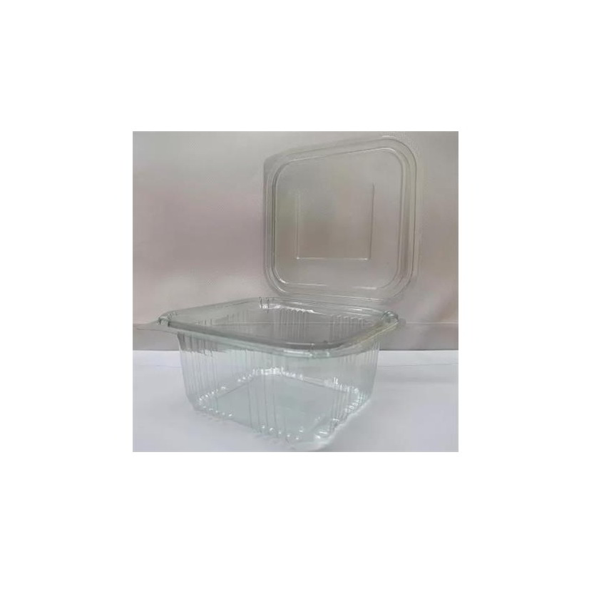 Party 1020030198 Műanyag Egybefedeles ételtároló doboz 0,25L (100 db) - Átlátszó (1020030198)