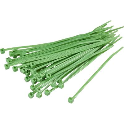 Kábelkötöző 155 mm zöld Tru Components 1593685 TC-CV150S203 100 db (1593685)
