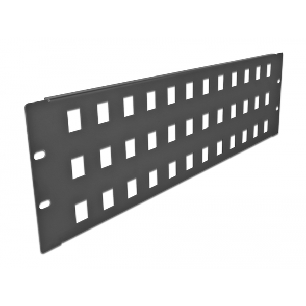 Delock 19? Keystone Patchpanel 48 Port 3 HE schwarz
