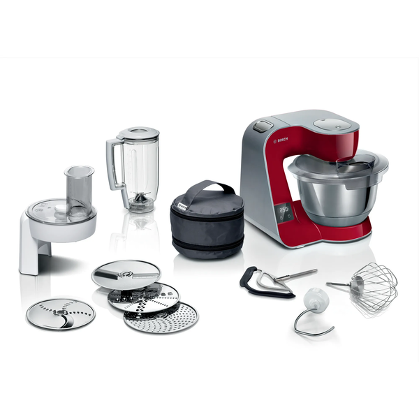 Bosch Serie 4 MUM5X720 konyhai robotgép 1000 W 3,9 L vörös