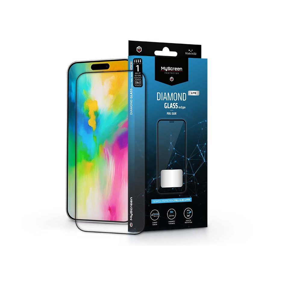 Tvrdené sklo MYSCREEN Diamond Glass Lite Edge pre Apple IPhone 16 Pro Max (MS238304)