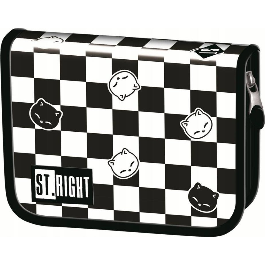 Majewski St. Right Cicás Kihajtható Tolltartó - Chess Cats (5903235664441)