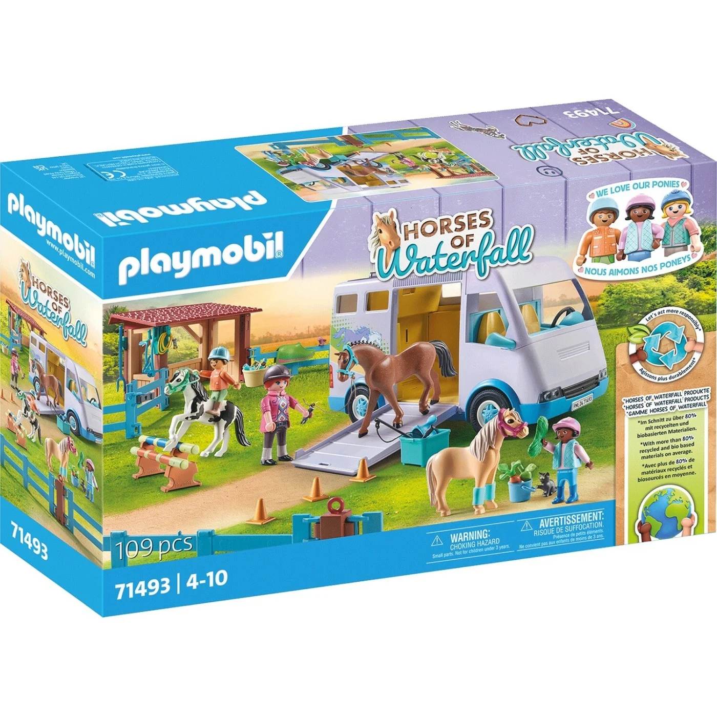 Playmobil 71493 Horses of Waterfall Mobil lovas suli (71493)