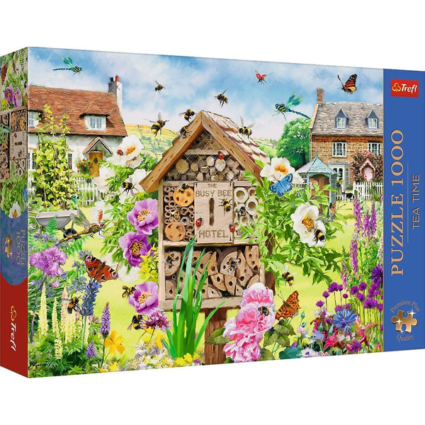 Trefl 1000-db-os Premium Plus puzzle - Tea Time - Ház a méheknek (10809)