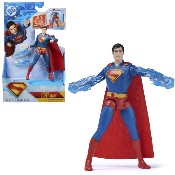 DC Comics SUP FGR 6in BattleAttackFeatSuperman GML