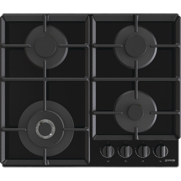 Gorenje GTW641EB Gáz Főzőlap 60cm 4 Égő Fekete