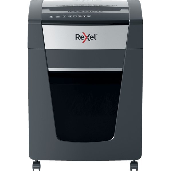 Rexel P420+ papirmakulator 55 dB Sort