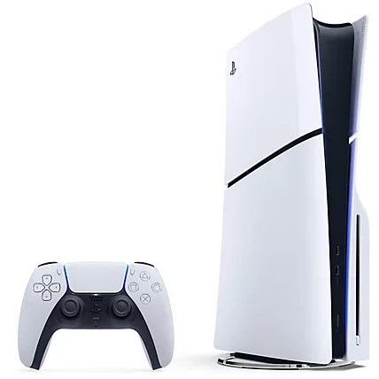 Sony PlayStation 5 1 TB Wi-Fi Sort, Hvid