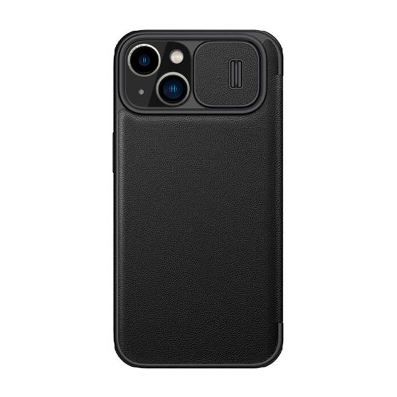 Nillkin Qin Pro Cam Shield Apple Iphone 14 Plus Flip tok - Fekete (57983110570)