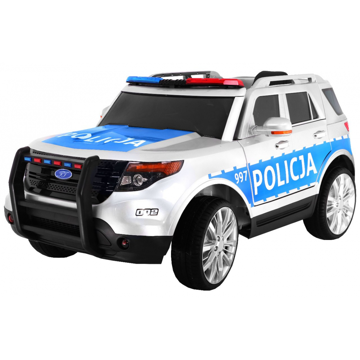 Ramiz SUV Rendőrségi elektromos autó - Fehér (PA.CH9935.EXL.SR)