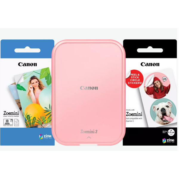 Canon Zoemini 2 fotoprinter ZINK (Zero ink) 313 x 500 DPI 2" x 3" (5x7.6 cm)